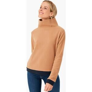 Tuckernuck Dudley Stephens Camel and Navy Colorblock Park Slope Size XS